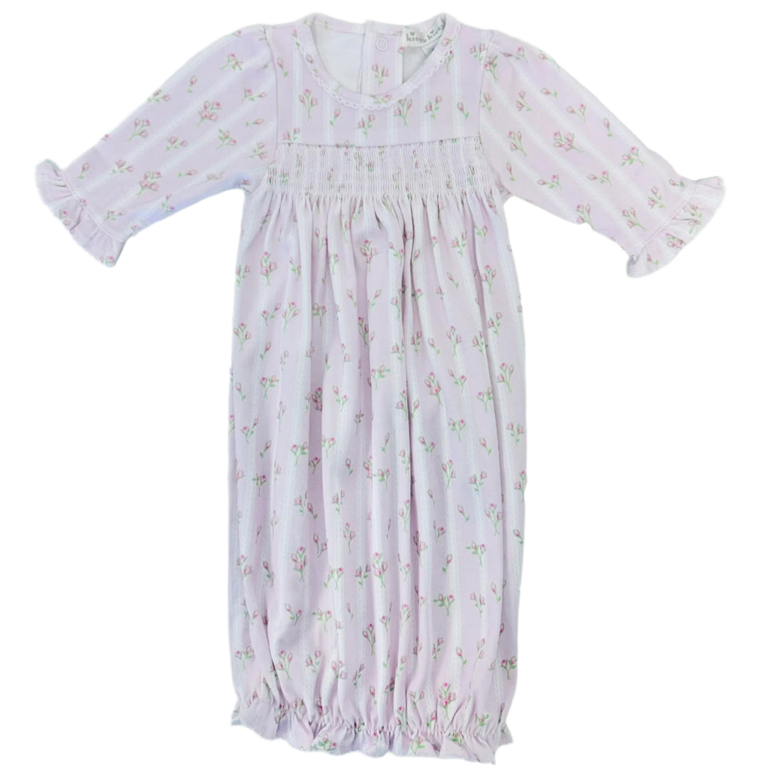 Kissy Kissy Ribbon Stripe Sack PRT Smocked