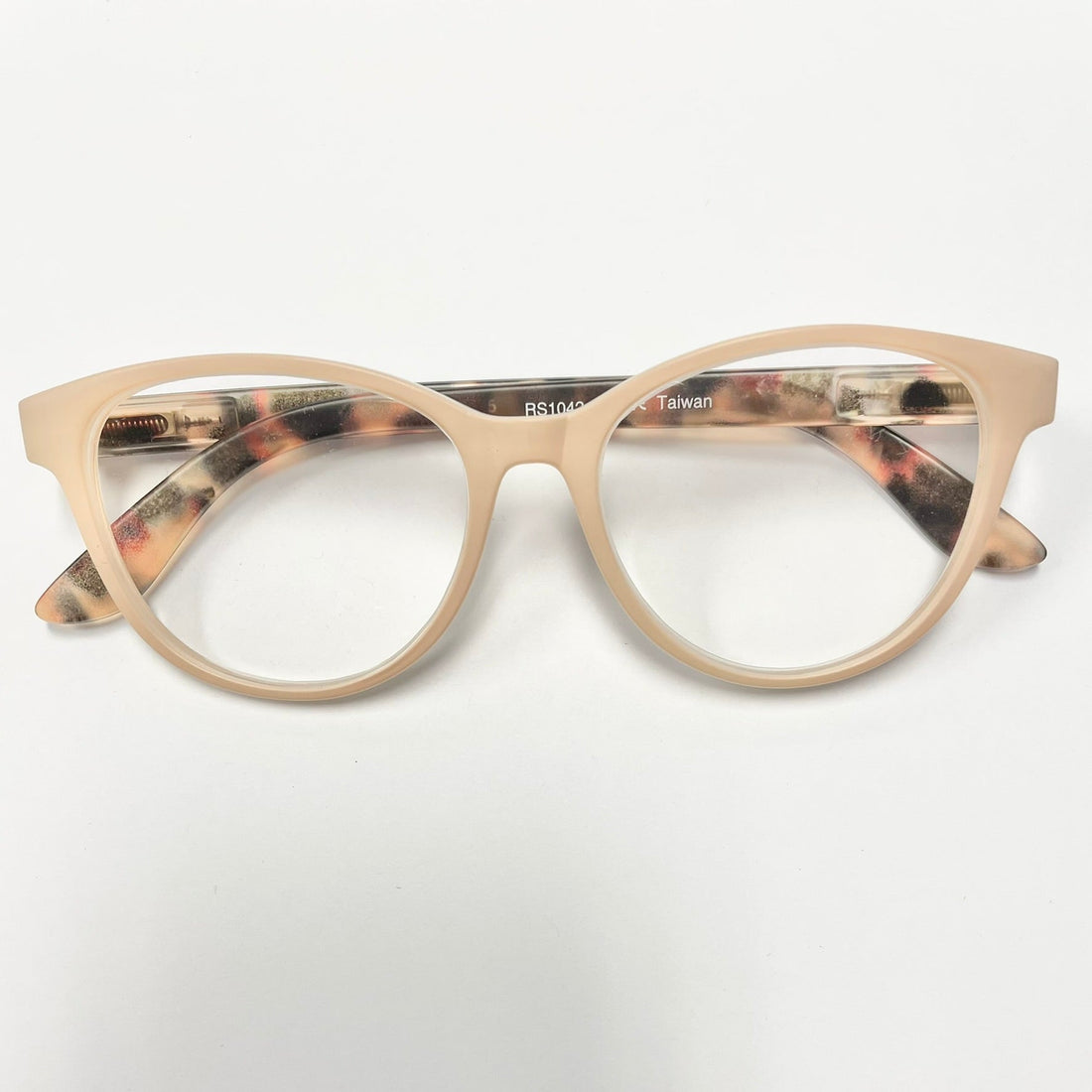 RS Eyeshop Peach Tortoise Readers