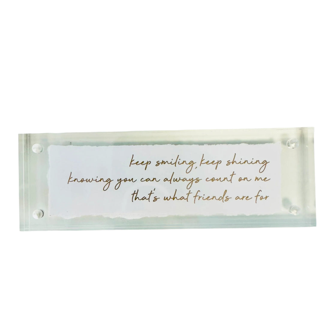 Eva Belle Acrylic Frames 2x6 Friends