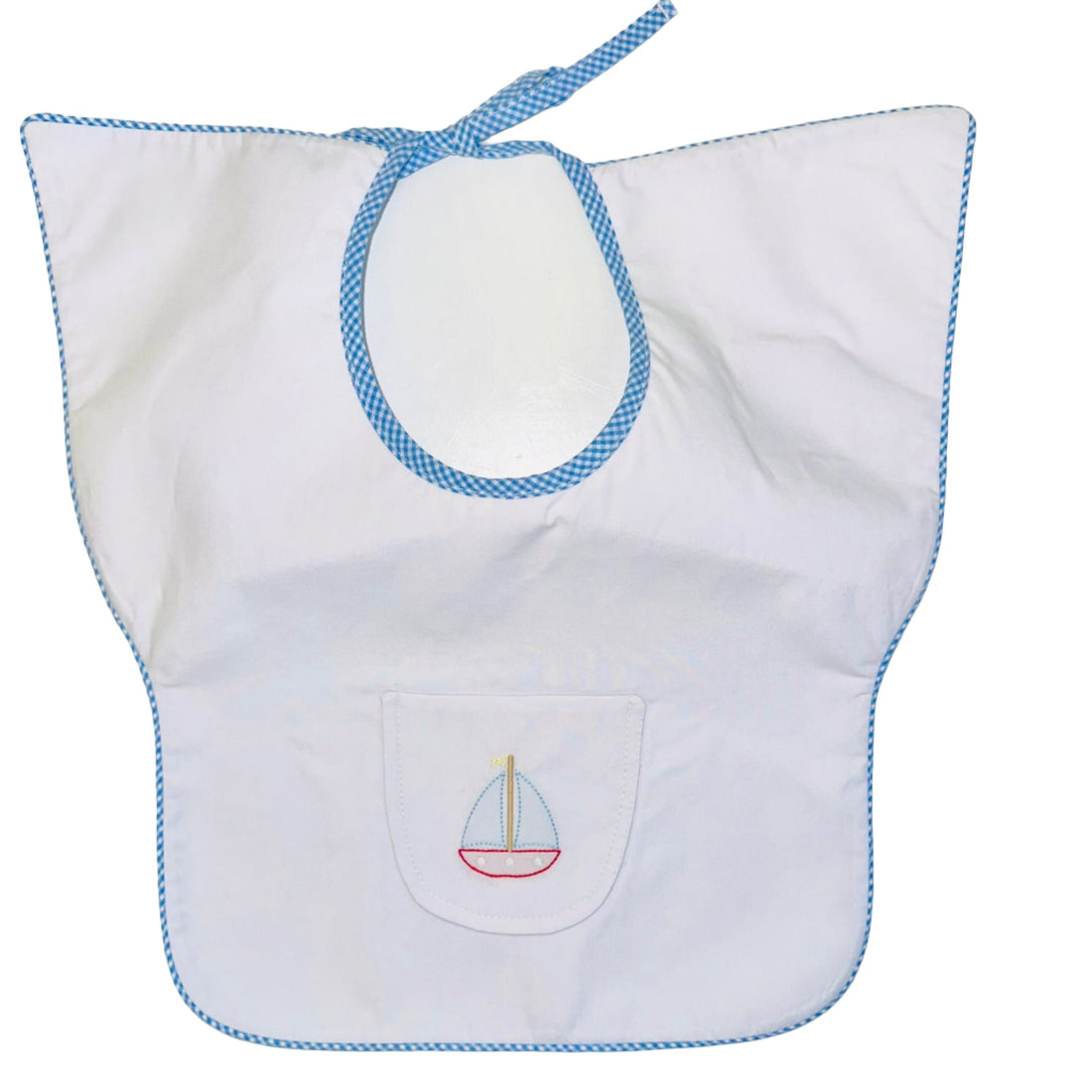 Little English Smock Sailboat Apron