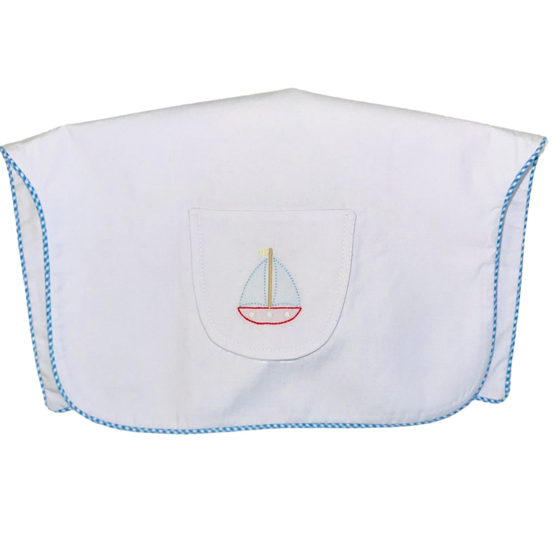 Little English Smock Sailboat Apron