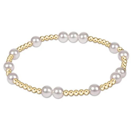 Enewton Hope Unwritten 6mm Bead Bracelet - Pearl