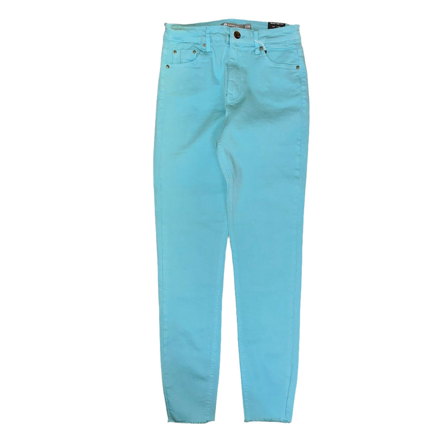 Tractr Jeans Mona- High Rise- Angel Blue