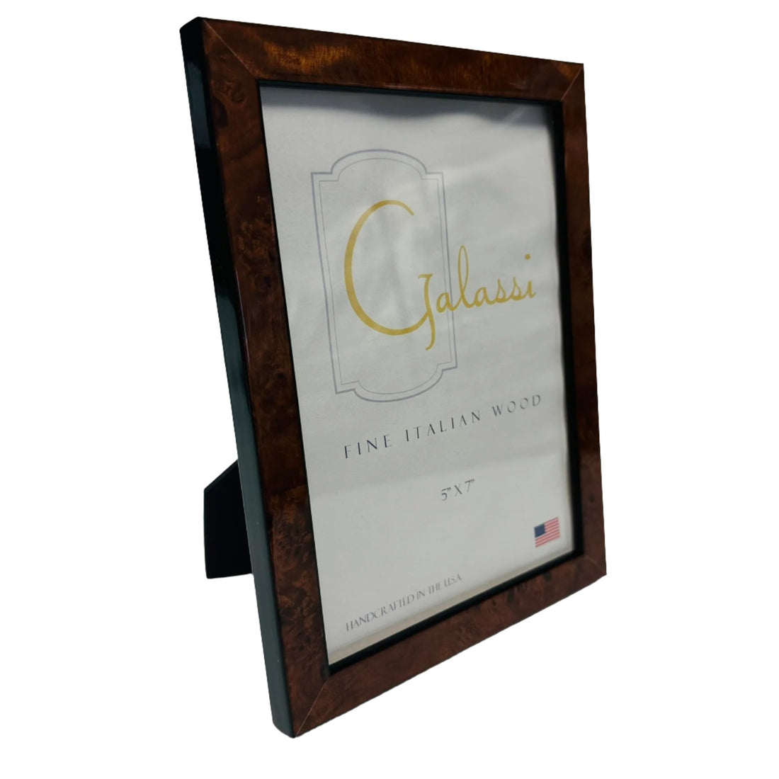 Galassi 5X7 Chestnut Burl Picture Frame