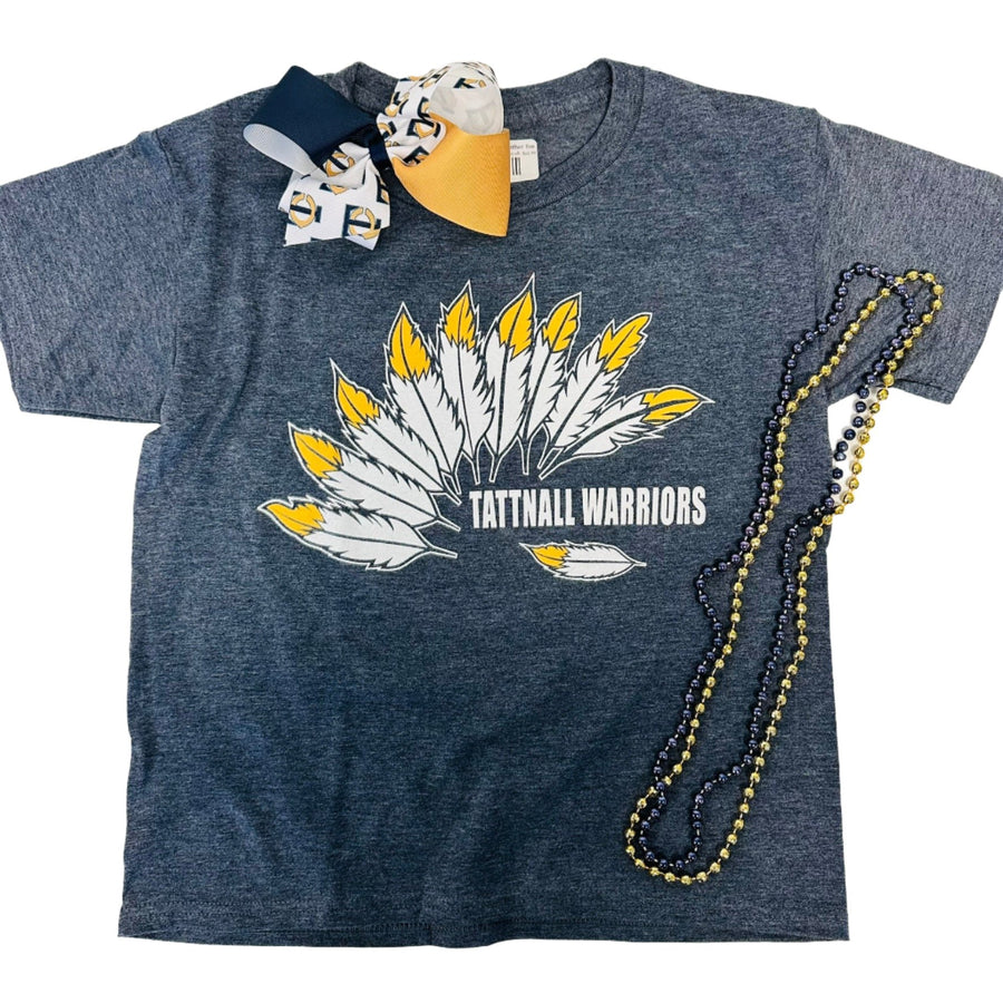 Tattnall Warriors Feather Tee