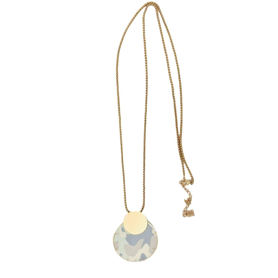 Lassen Gray Camo Necklace