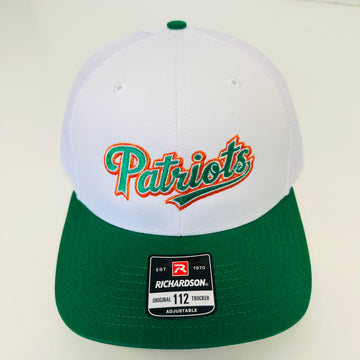 Retro Patriots Richardson 112 Hat - Kelly Green/White