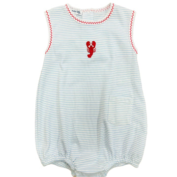 Magnolia Baby Langosta Embroidery Sleeveless Bubble