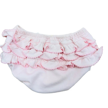 Magnolia Baby Pink Ruffled Diaper Cover