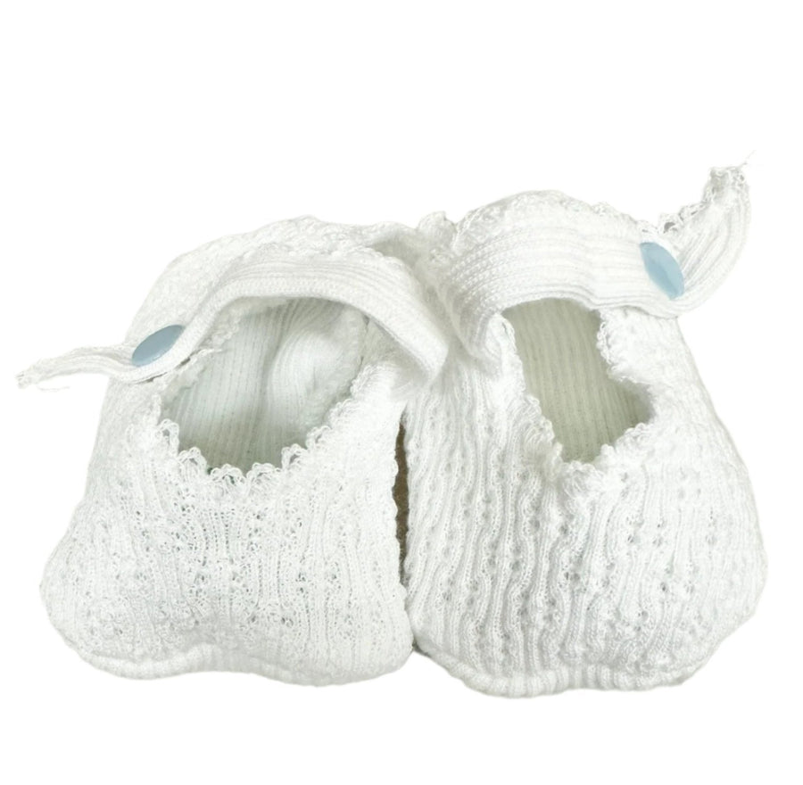 Paty Blue Crib Shoes