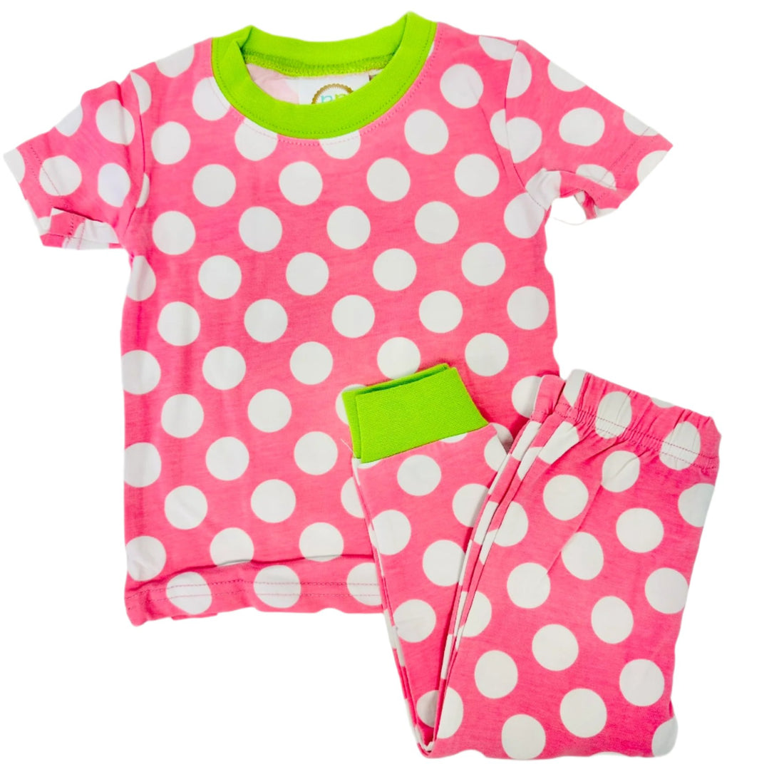 Blanks Boutique Pink Polk Dot Pajamas