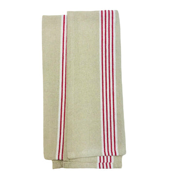 Deck the Halls Yall Red Stripe Towel