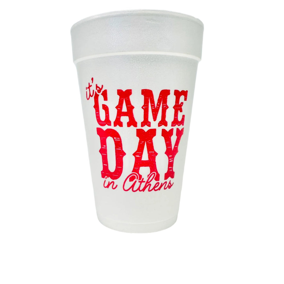 Game Day in Athens Cups Set of 10