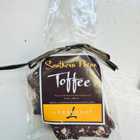 Lambrecht Gourmet Southern Pecan Toffee 3 oz. Poly Bag