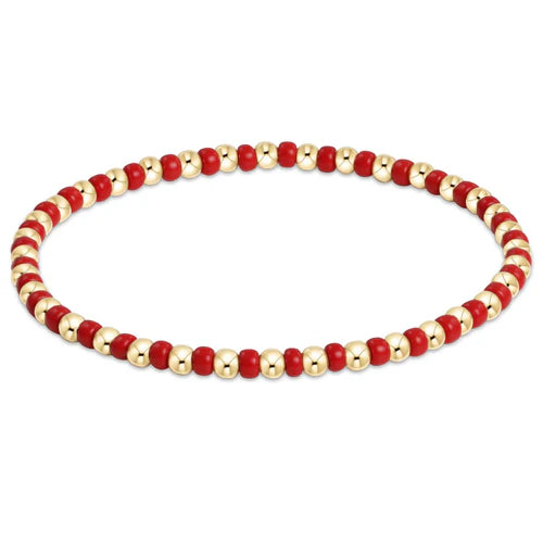 Enewton Hope Grateful Bracelet - Bright Red