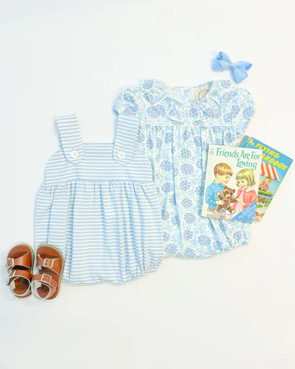 Beaufort Bonnet Bingham Bubble - Beale Street Blue Stripe