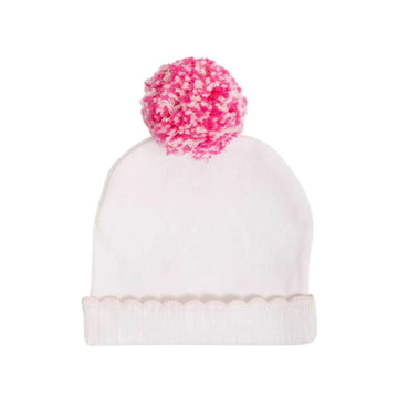 Beaufort Bonnet I'm Here Hat- Worth Avenue White With Palm Beach Pink