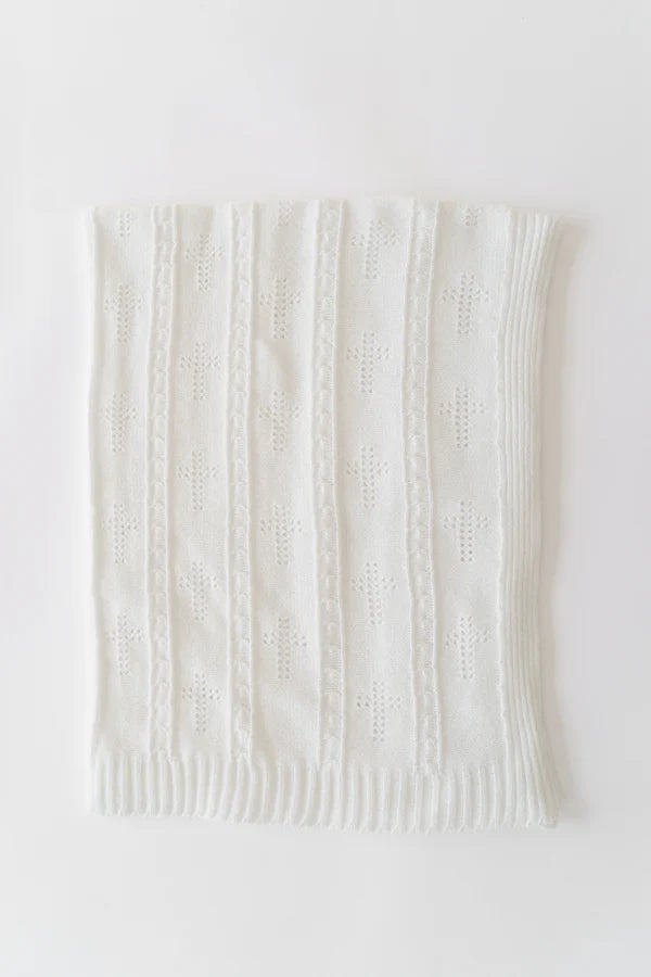 Beaufort Bonnet Bailey Baby Blanket - Pointelle