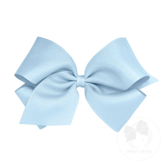 Wee Ones King Bow - Millennium Blue