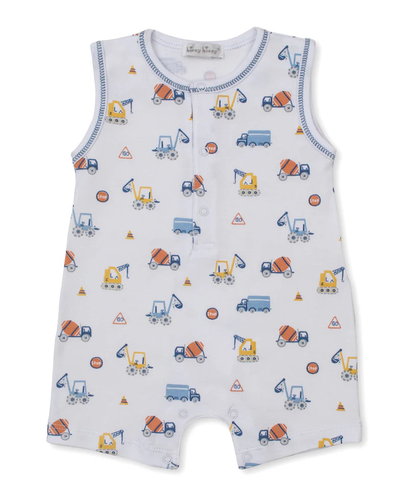 Kissy Kissy Construction Road Sleeveless Playsuit