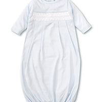 Kissy Kissy Hand Smocked CLB Charmed Sack/Gown - Light Blue