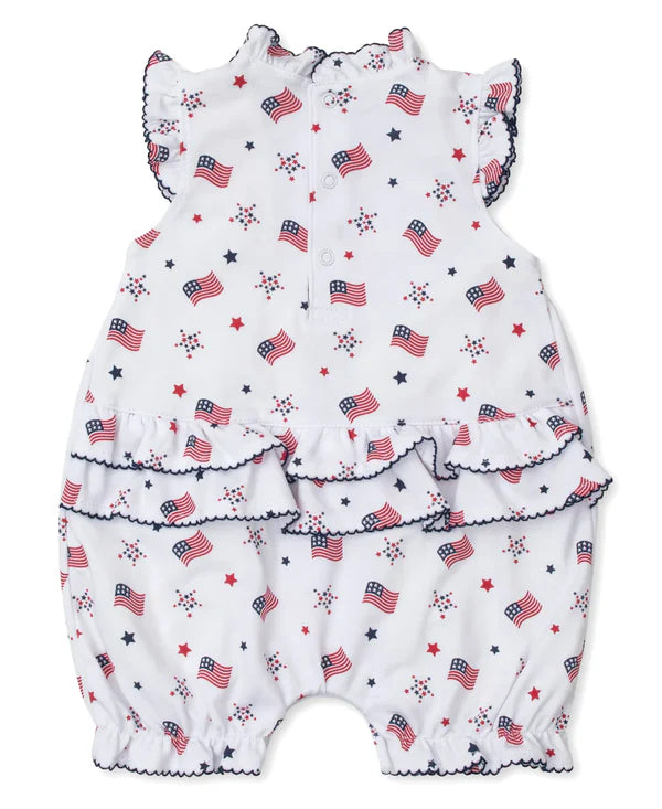 Kissy Kissy Star-Spangled Short Playsuit