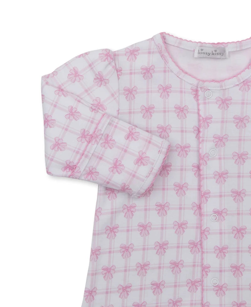 Kissy Kissy Windowpane Bows Converter Gown PRT