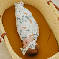 Copper Pearl Single Knit Swaddle Blanket - Rufus