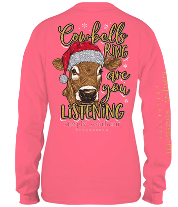 Simply Southern Long Sleeve Tee- Cowbell Punch