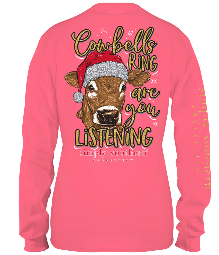 Simply Southern Long Sleeve Tee- Cowbell Punch