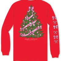 Simply Southern Youth Long Sleeve Tee - Tree