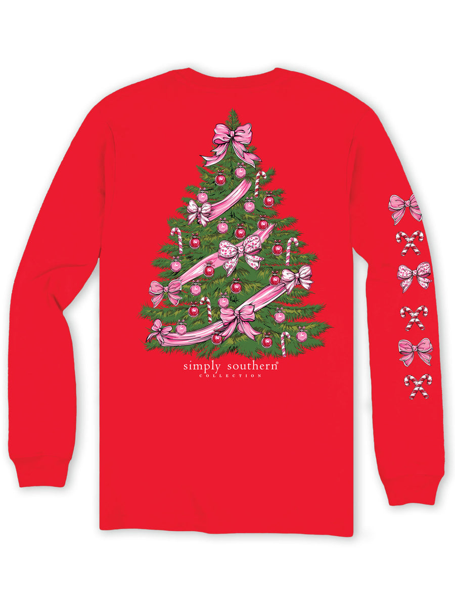 Simply Southern Youth Long Sleeve Tee - Tree