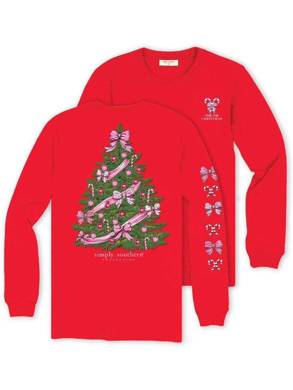 Simply Southern Youth Long Sleeve Tee - Tree
