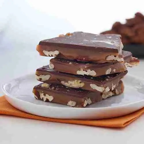 Lambrecht Gourmet Southern Pecan Toffee 8 oz. Gift Bags