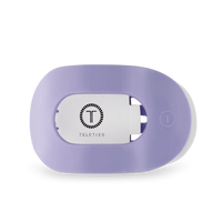 Teleties Lilac You Large Flat Round Clip