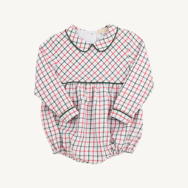 Beaufort Bonnet Long Sleeve Bradford Bubble - Old Town Tattersall/Grier Green