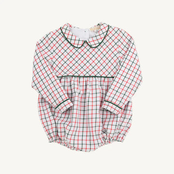 Beaufort Bonnet Long Sleeve Bradford Bubble - Old Town Tattersall/Grier Green