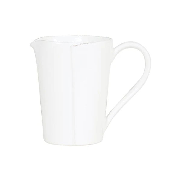 Vietri Melamine Lastra White Pitcher