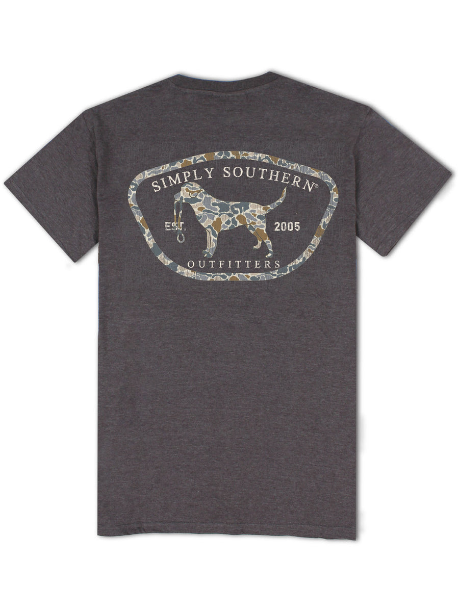 Simply Southern Camo Dog Iron Heather