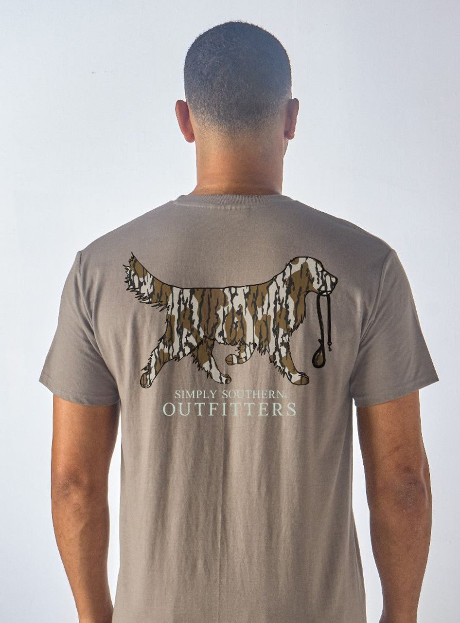 Simply Southern Tree Camo SS Tee - Desert Heather