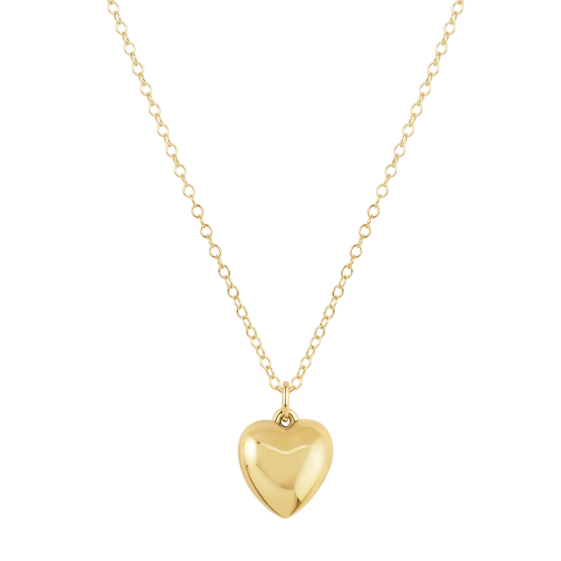Enewton 16" necklace gold - love plush gold charm