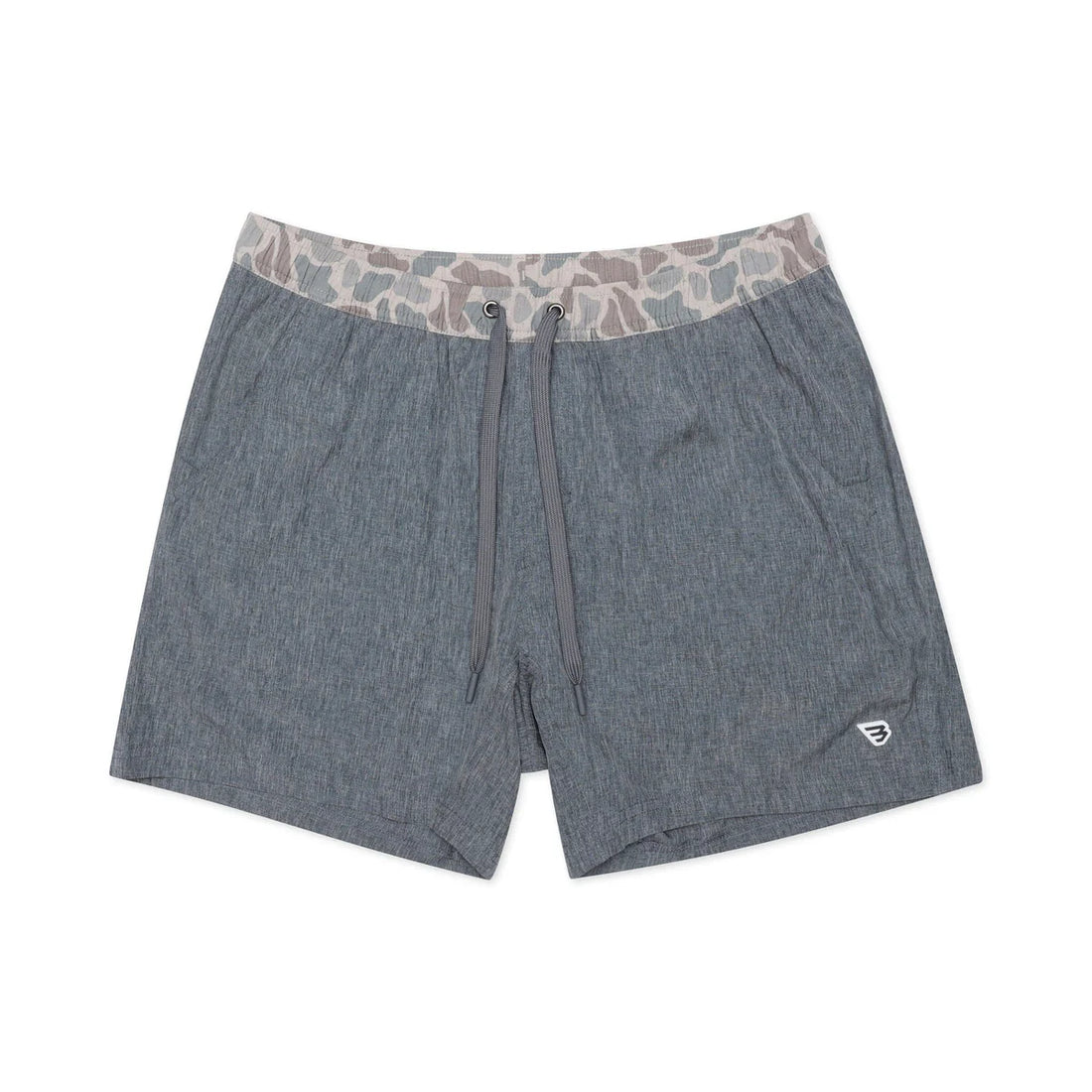 Burlebo Athletic Short - Grizzley Grey/Classic Deer Camo Liner
