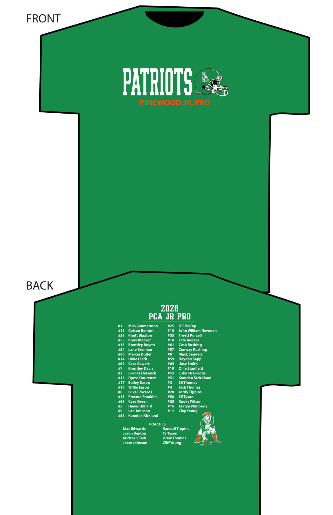 PCA Jr. Pro T-shirt