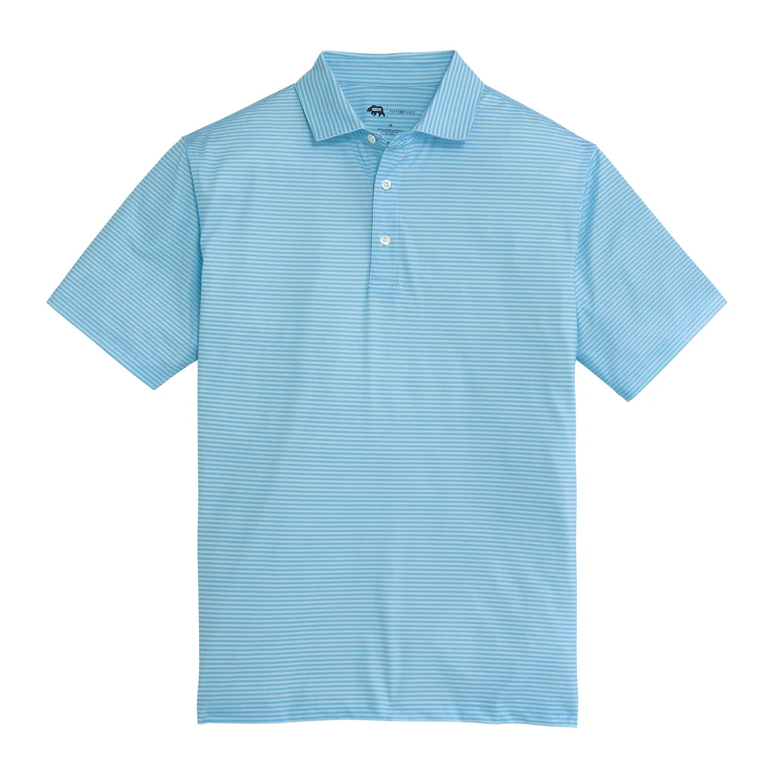 Onward Reserve Echo Stripe Performance Polo - Breeze