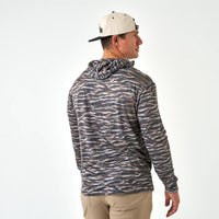 Burlebo Performance Hoodie - Tiger Stripe Camo/Wetland