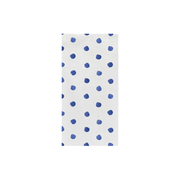 Vietri Papersoft Napkins Blue Dot Guest Towels