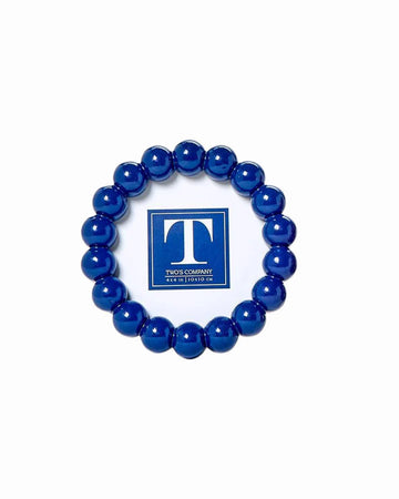 Two's Co Hobnail 4x4 Photo Frame- Blue