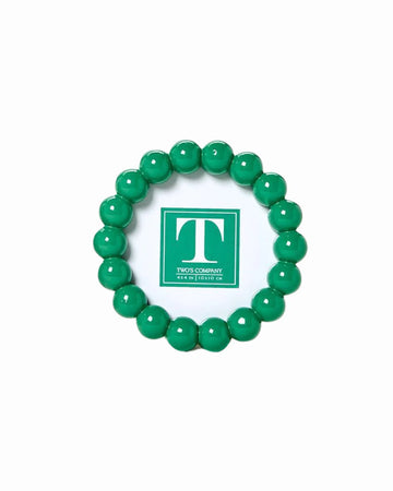 Two's Co Hobnail 4x4 Photo Frame- Green