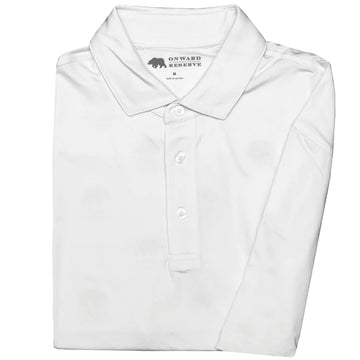 Onward Reserve Solid Performance Polo- White
