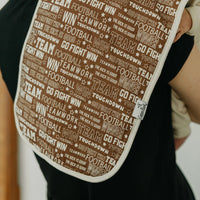 Copper Pearl Burp Cloth Set - Blitz